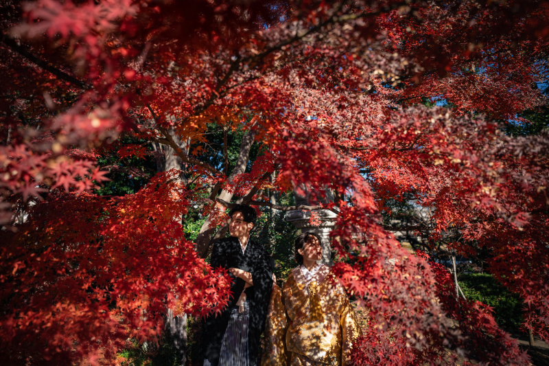 【小物お持込自由】写真や似顔絵と一緒に撮影【和装スタジオ】