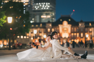 【フォトプラン紹介】東京駅&丸の内フォト【洋装スタジオ＋ロケ】