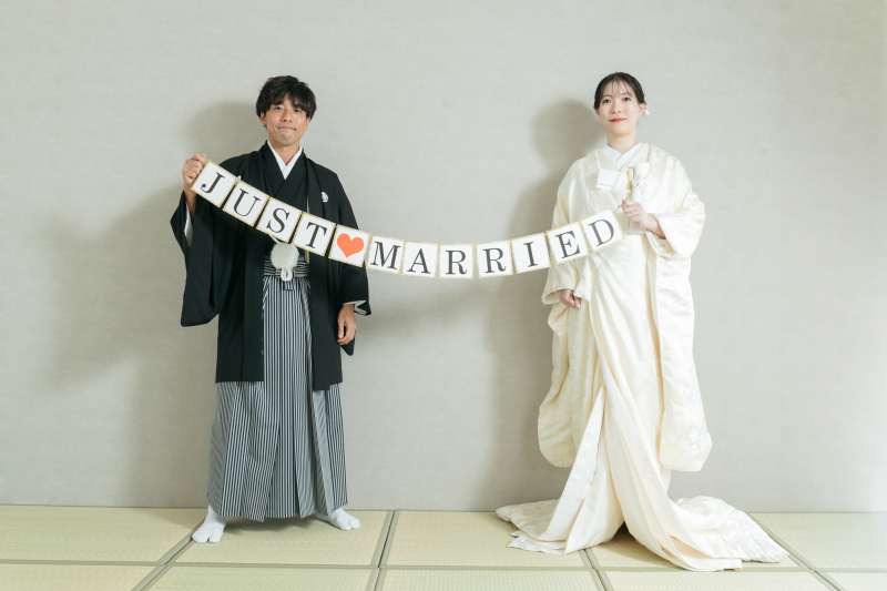 【小物お持込無料♪】JUST♡MARRIEDのガーランド!【撮影無料♪】