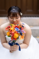 【レンタル無料】カラフルなブーケで彩りを♪【アーティフィシャルブーケ】