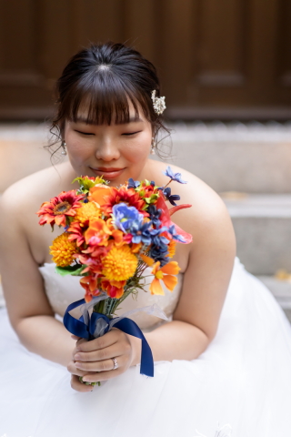 【レンタル無料】カラフルなブーケで彩りを♪【アーティフィシャルブーケ】