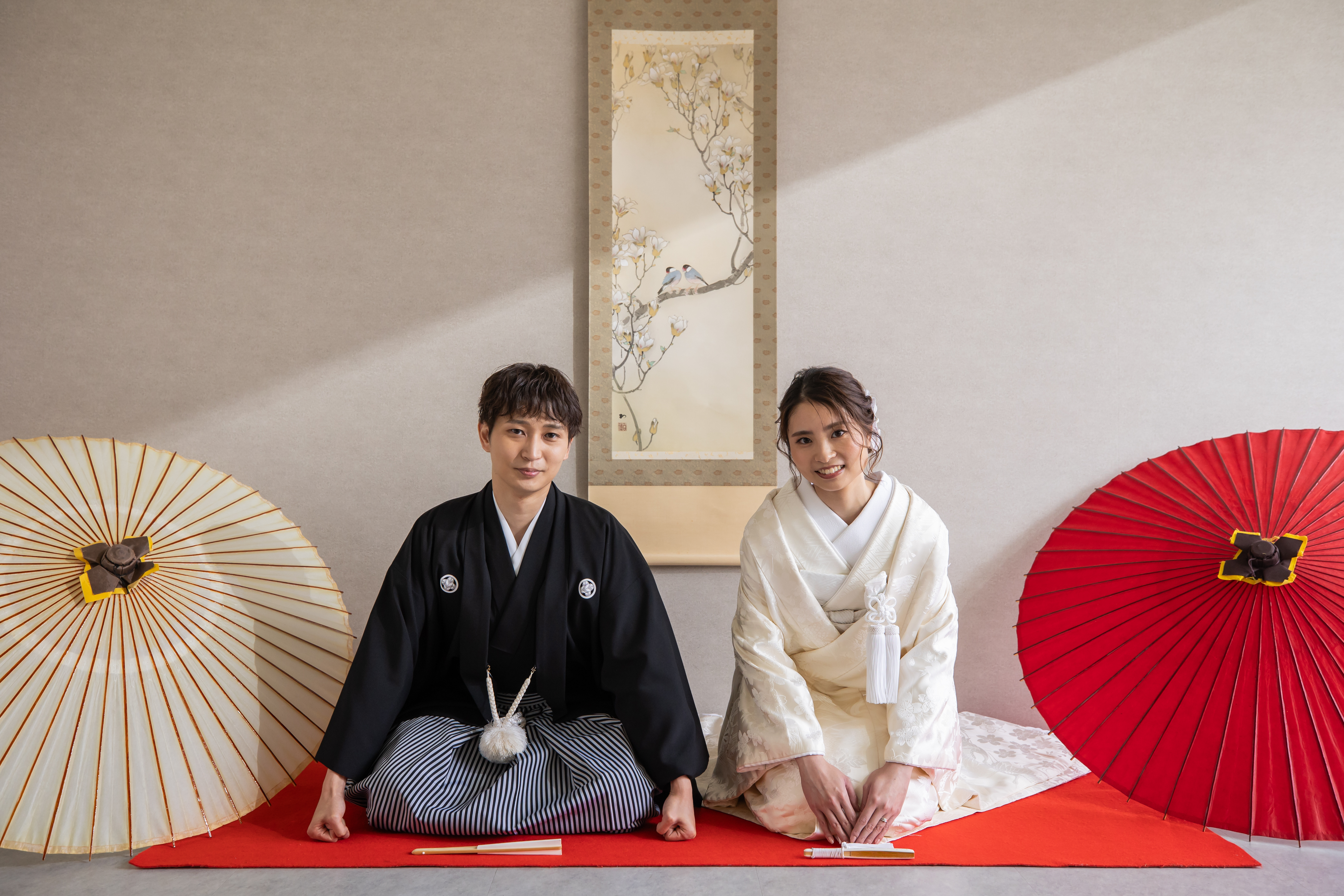 前撮りブーケ ブートニア 毛氈 髪飾り ガーランド