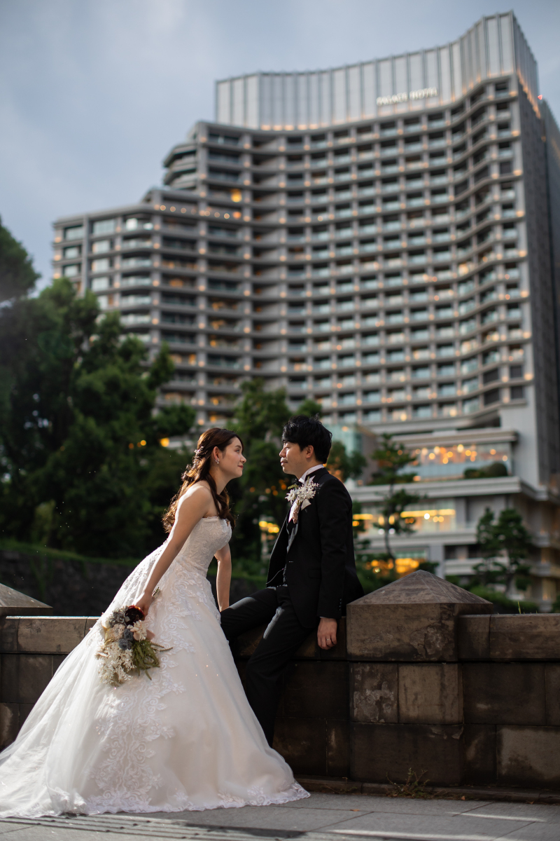 【和田倉門】人気の式場を背景に…♡【パレスホテル】