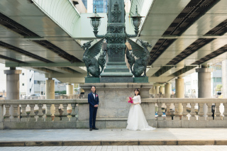 【日本橋】重厚な歴史を感じさせるエリア【洋装ロケ】