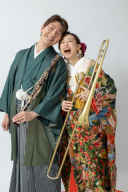 【お持込み撮影可能！】大切な楽器と一緒にお二人らしく【スタジオフォト】