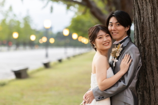 【東京駅＆丸の内ロケ】都心の芝生で緑豊かな撮影も叶います♡【行幸通り】