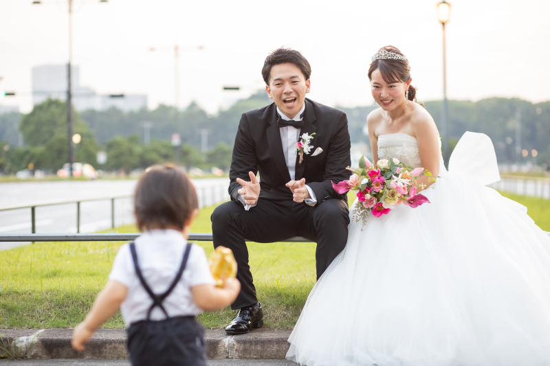 お子様とのキュートなお写真♡