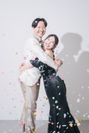 【小物お持込自由】コンフェッティで華やかに!【洋装スタジオ】