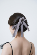 【ヘアスタイリング】大人可愛いリボンアレンジ♡【ベロアリボン】