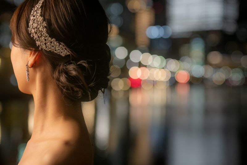 洋装ヘアスタイル