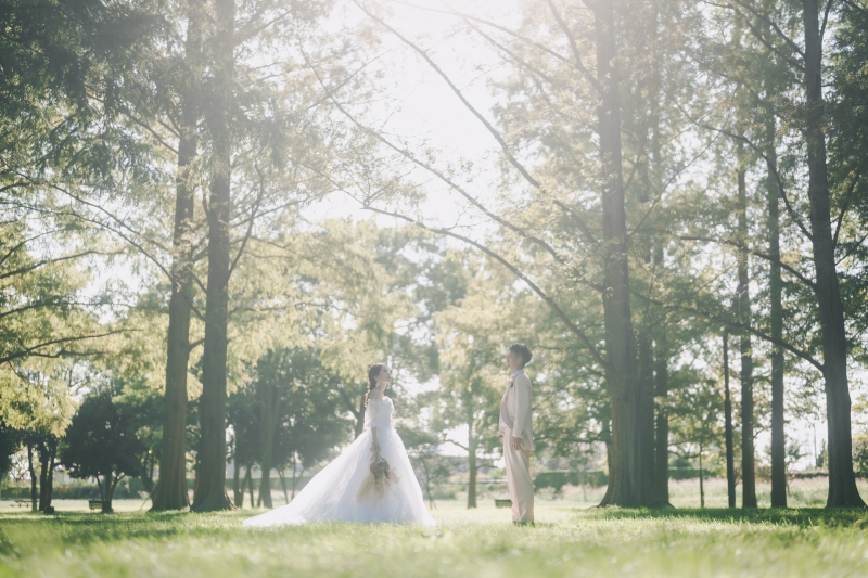 【フォトプラン紹介】選べる公園ロケフォト【洋装スタジオ+ロケ】