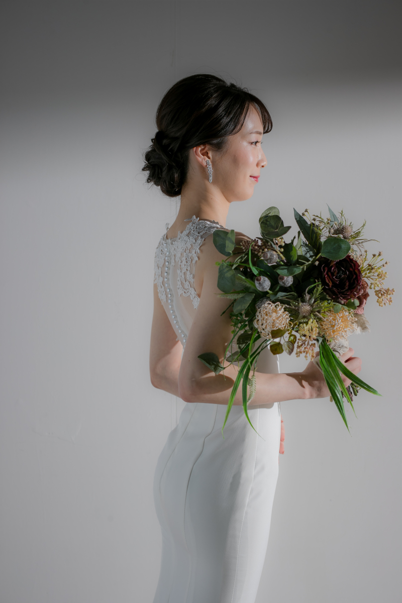 洋装ヘアスタイル