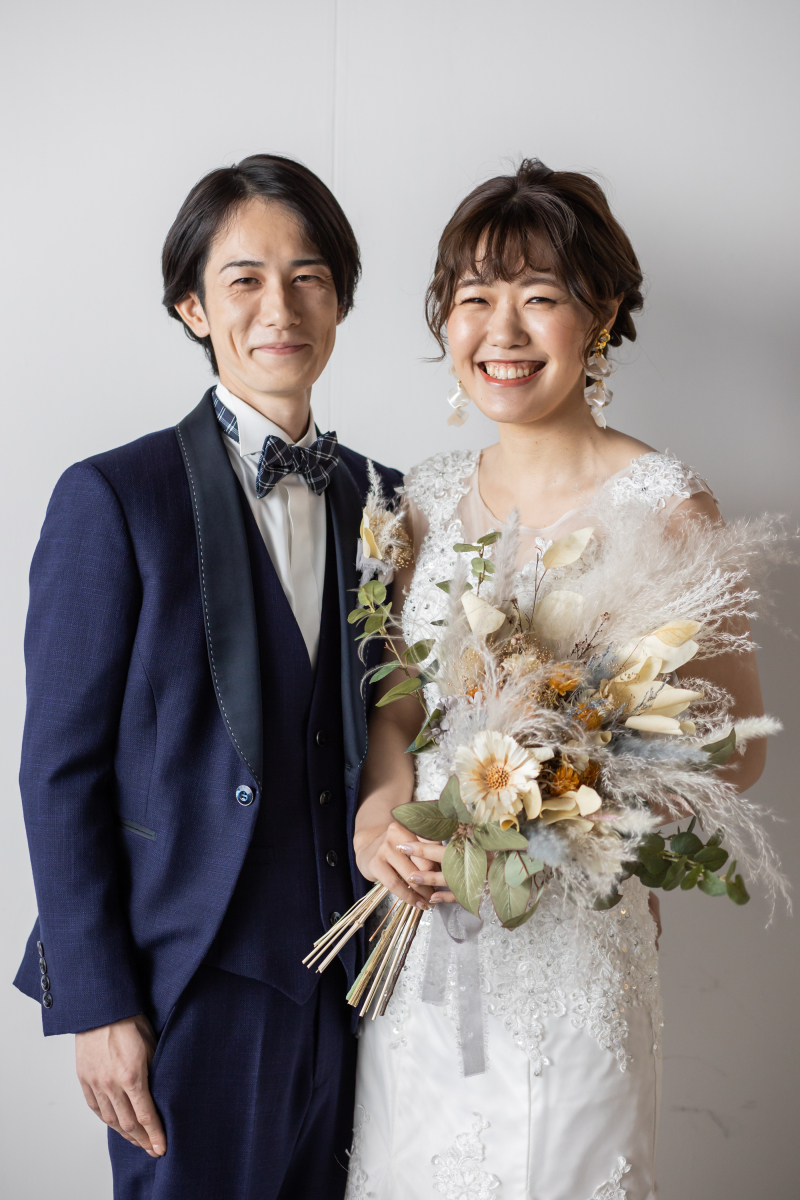 マーメイドドレス×シニヨン