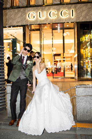 【銀座】GUCCI前でストリートフォト！【カスタマイズプラン】