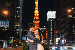 【フォトプラン紹介】料金値下げ！東京タワー&東京駅丸の内【洋装スタジオ＋ロケ】