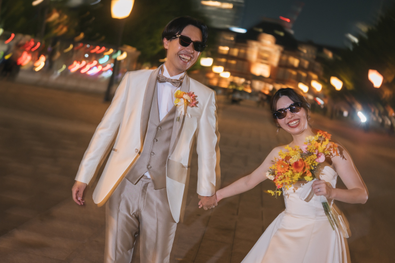 【小物お持込自由】サングラスに手ブレショットでストリートフォト風【東京駅前】