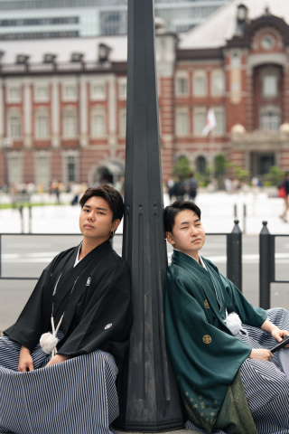 【カスタマイズプラン】ご友人同士の成人式フォト!【東京駅前】