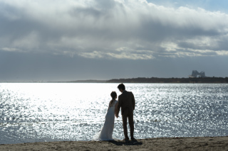 【お台場海浜公園】都内で気軽にビーチ撮影！【サンセット】