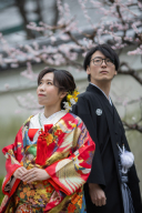 【桜フォト】八重桜なら、今からでも間に合うかも？【日本庭園ロケ】