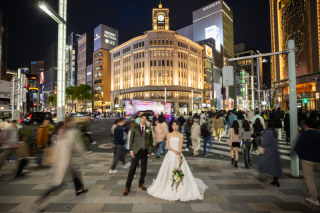 【銀座フォト】4丁目交差点＆数寄屋橋交差点で【カスタマイズプラン】