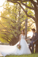 春の柔らかい雰囲気の芝生にて♪