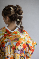 【ヘアスタイリング】和装にも洋装にもマッチするモダンなポニーテール♪