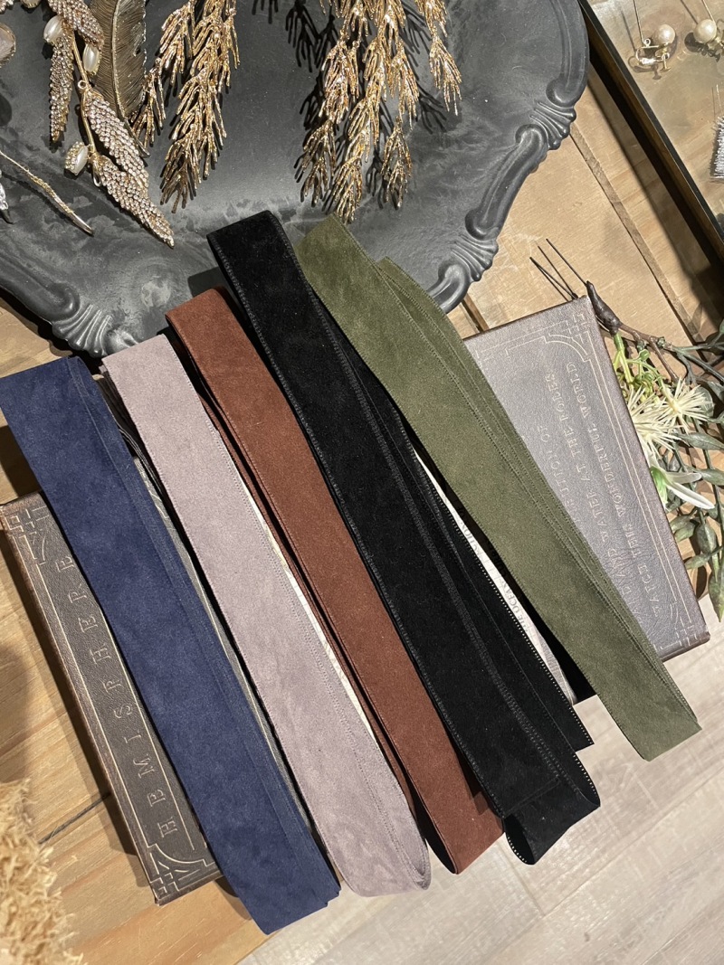 新入荷!ベロアリボン♪
