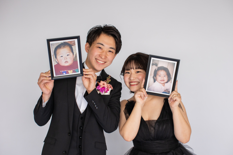 【小物お持込可能】幼少期のお写真とご一緒に♪
