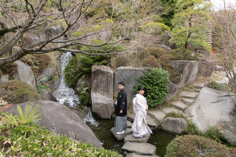 日本庭園ならではの風光明媚な景観