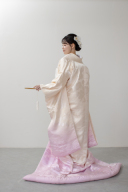 【和装フォト】ピンクグラデーションの白無垢♡