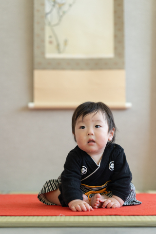 【スタジオ撮影無料】和室風セットでお子様のお写真もいかが?【ご家族撮影無料!】