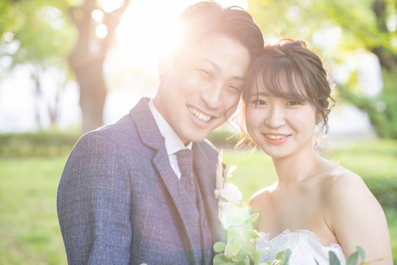 逆光を活かしたほんわかナチュラルショット