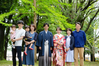 大切なご家族と一緒に楽しめる《ファミリーフォトプラン》
