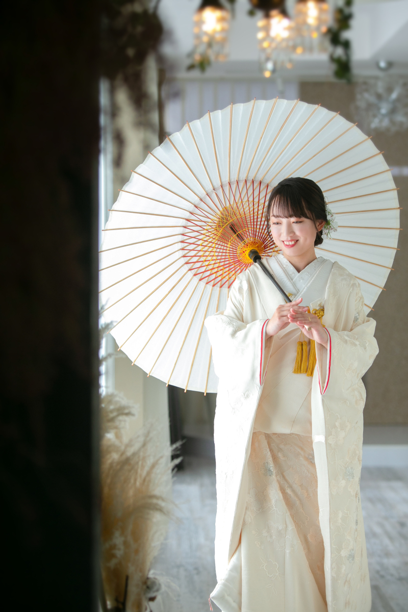 和装姿がより美しくなる「花嫁の姿勢」