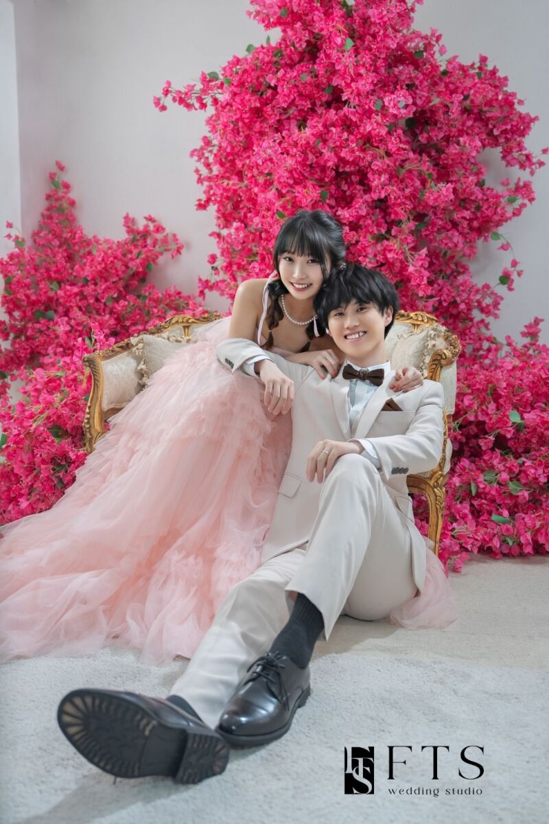 カラードレスのヘアスタイル❤︎