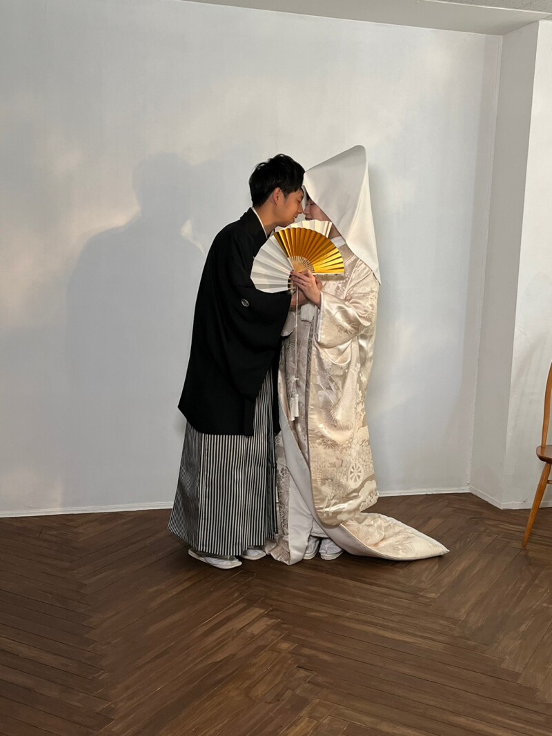 綿帽子を使った撮影を!