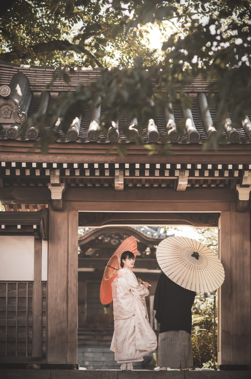 おしゃれな和装前取り♡