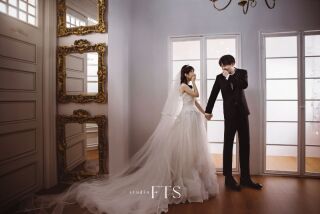 ベールを使ったショット＊