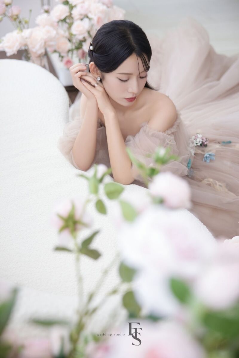 カラードレスのヘアスタイル❤︎