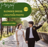 【4,5月撮影の方限定！】スレンダードレスでロケーションフォト撮影プレゼント！