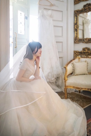 オフショルドレス♡