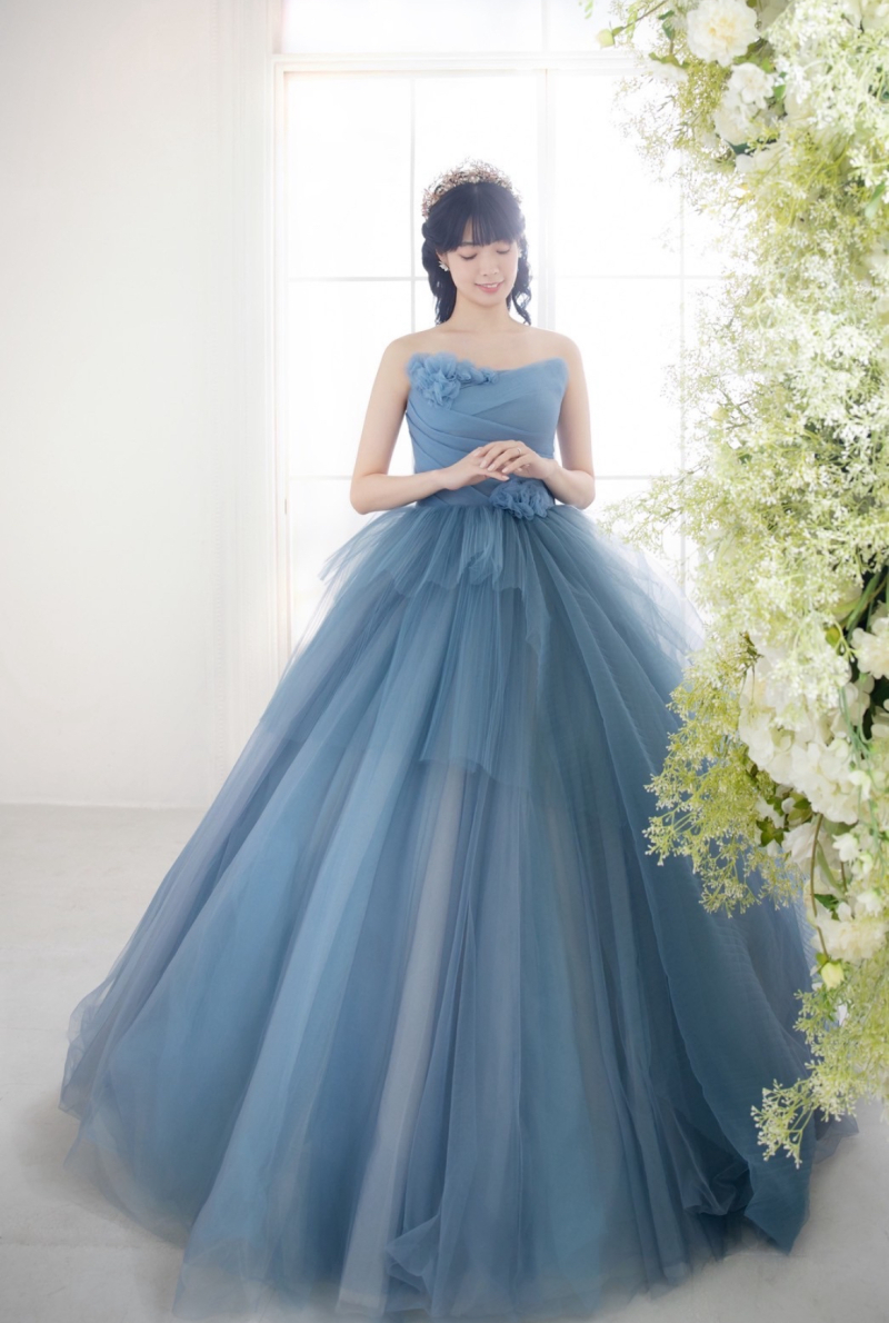ブルー系統のドレス紹介!