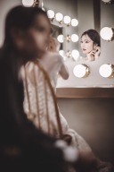 お支度ショット♡