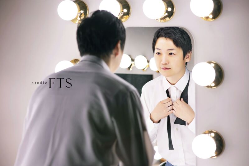 ご新郎様のソロショットの紹介