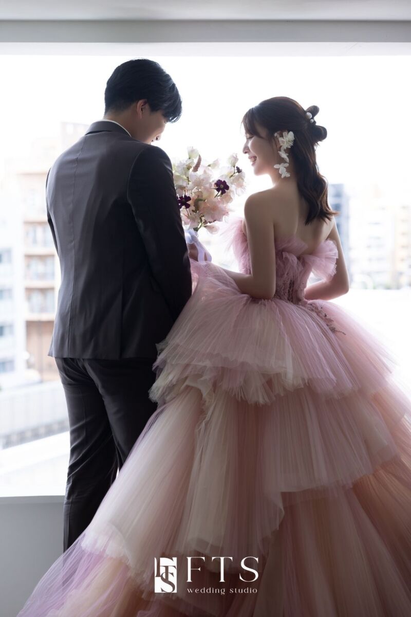 カラードレスのヘアスタイル❤︎