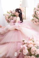 カラードレスのヘアスタイル❤︎