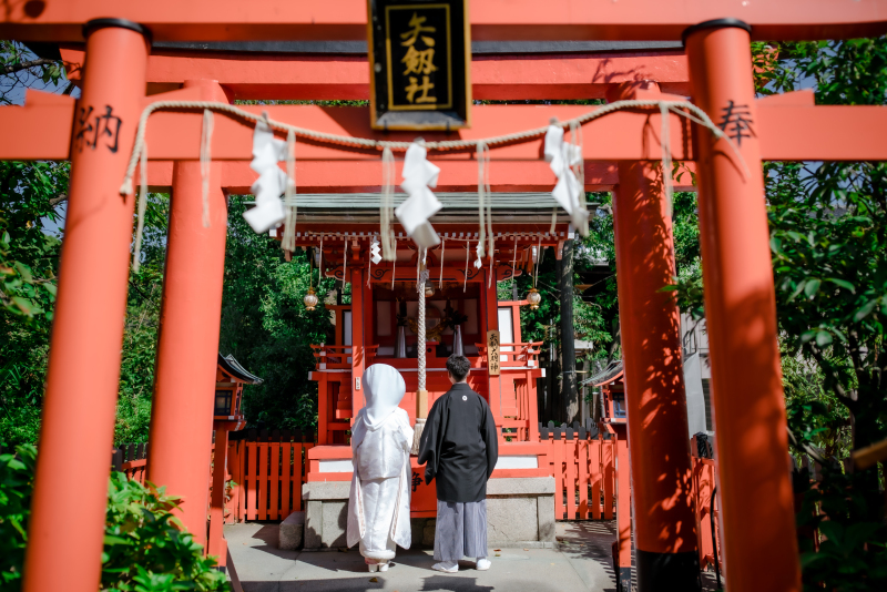 撮影の様子をご紹介します！❁ ～和装1点ロケ地2カ所 編～