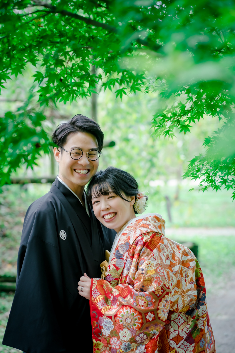 撮影の様子をご紹介します!❁ ~和装2点ロケ地2カ所② 後編~