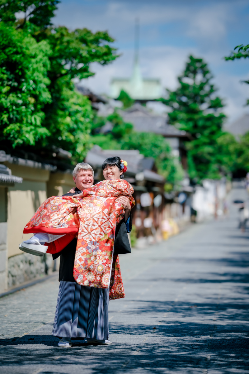 ❁ ９月の八坂の塔周辺撮影風景 ❁ ③ ~撮影ポーズ編~