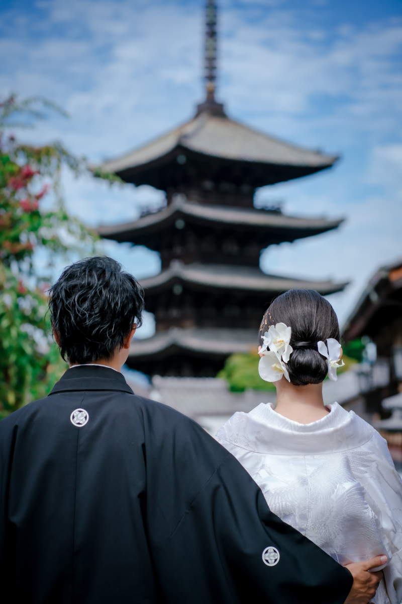 ❁ ９月の八坂の塔周辺撮影風景 ❁ ➀